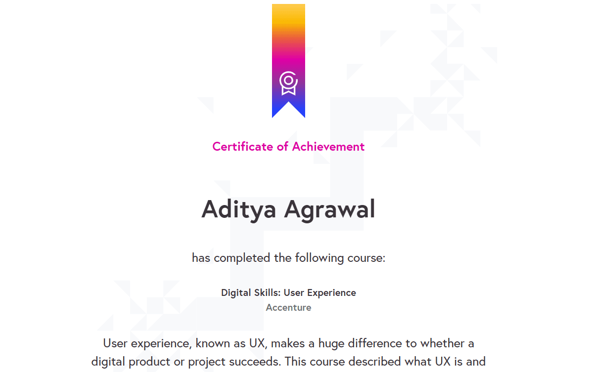 Digital Skills: UX Design