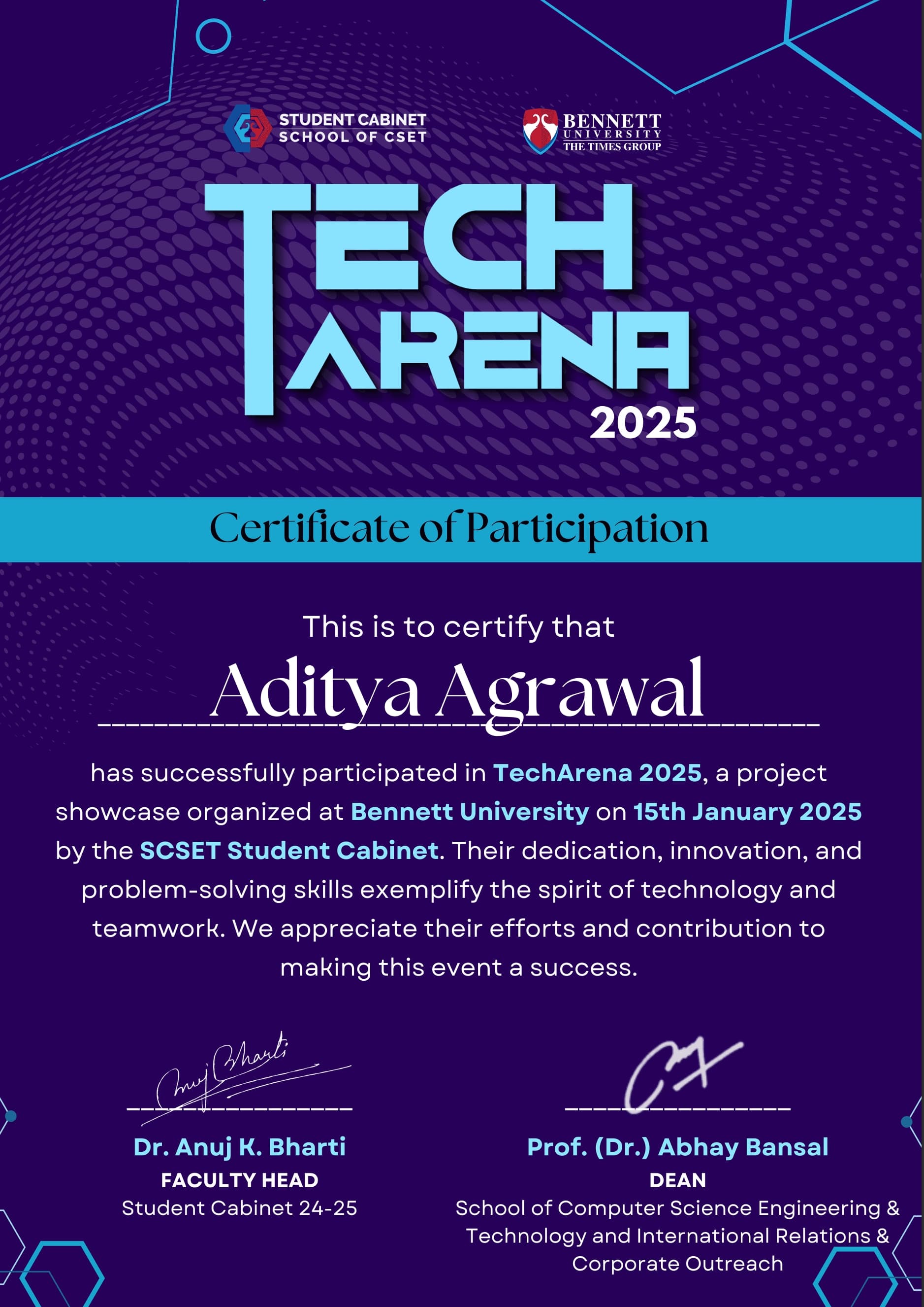 Tech Arena (2nd Rank)